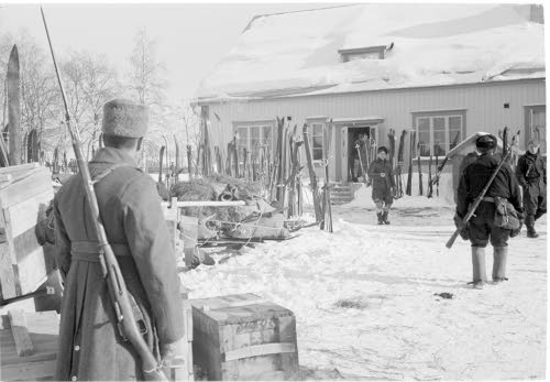 Evakuointia Värtsilässä