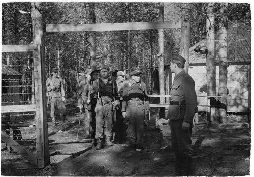 Metsätyöpiste Jaalassa.