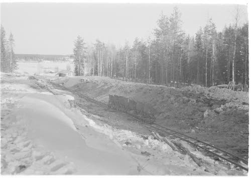 Jämsä, työmaa.