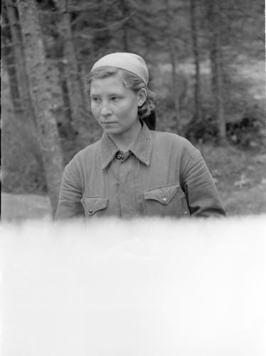 Venäläinen lääkintäluutnantti (nainen).