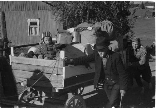 Evakkoja Lappeelta